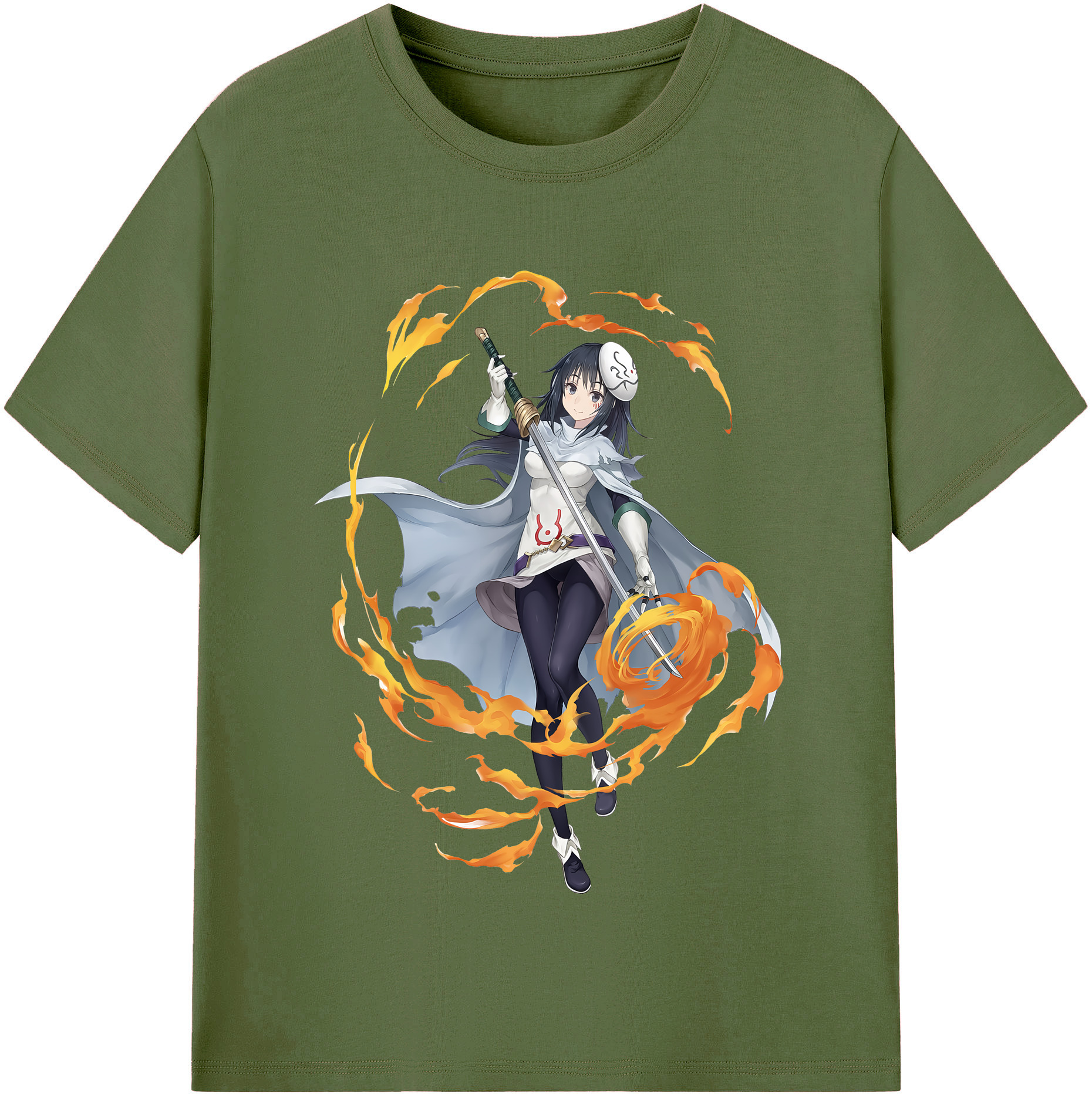 （画像用） 転スラ Regarding Reincarnated to Slime 綿100％半袖Tシャツ（フロントプリント）